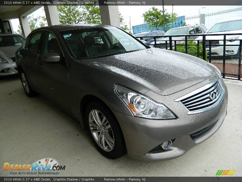 2010 Infiniti G 37 x AWD Sedan Graphite Shadow / Graphite Photo #4