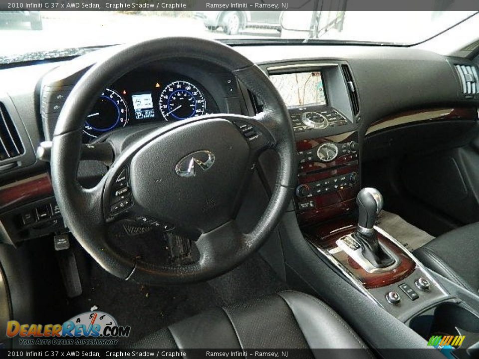 2010 Infiniti G 37 x AWD Sedan Graphite Shadow / Graphite Photo #5