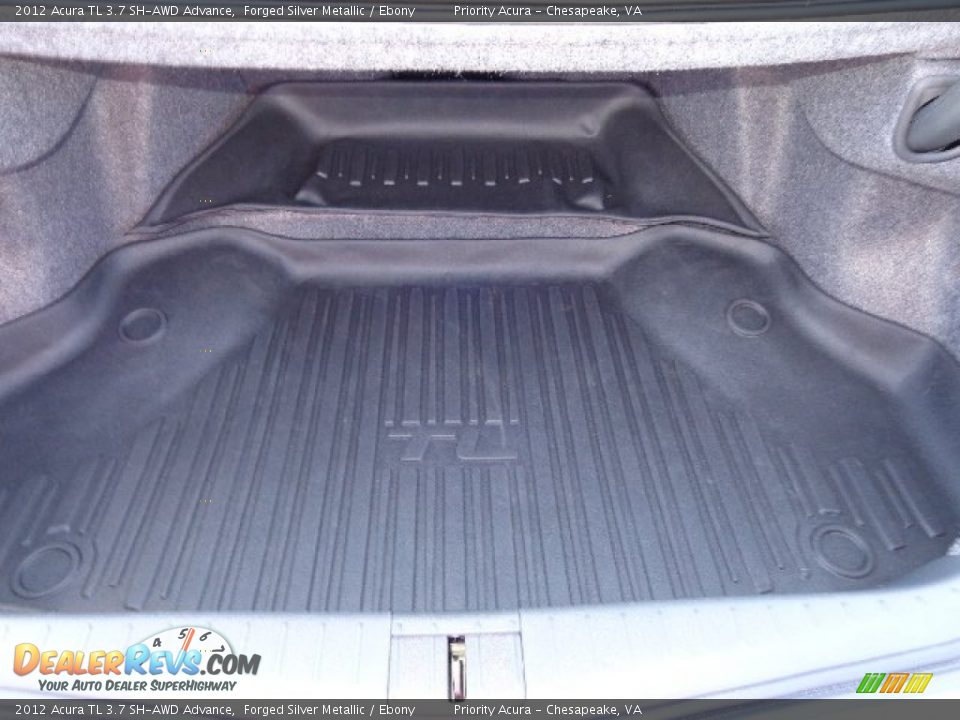 2012 Acura TL 3.7 SH-AWD Advance Forged Silver Metallic / Ebony Photo #15