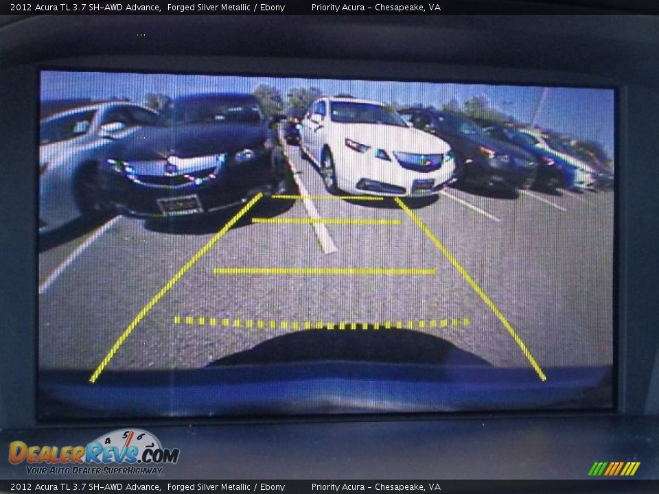 2012 Acura TL 3.7 SH-AWD Advance Forged Silver Metallic / Ebony Photo #19