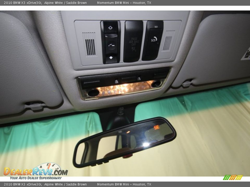 2010 BMW X3 xDrive30i Alpine White / Saddle Brown Photo #19