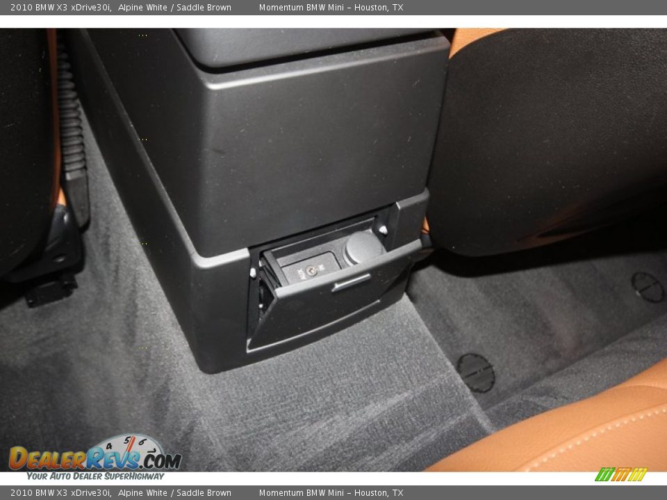 2010 BMW X3 xDrive30i Alpine White / Saddle Brown Photo #30
