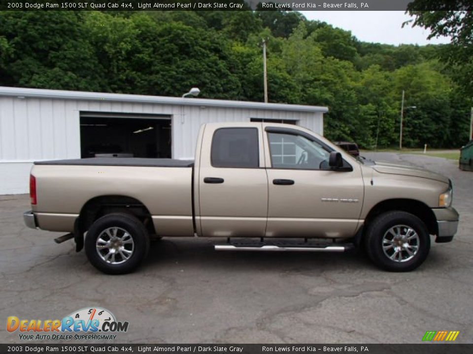 2003 Dodge Ram 1500 SLT Quad Cab 4x4 Light Almond Pearl / Dark Slate Gray Photo #1