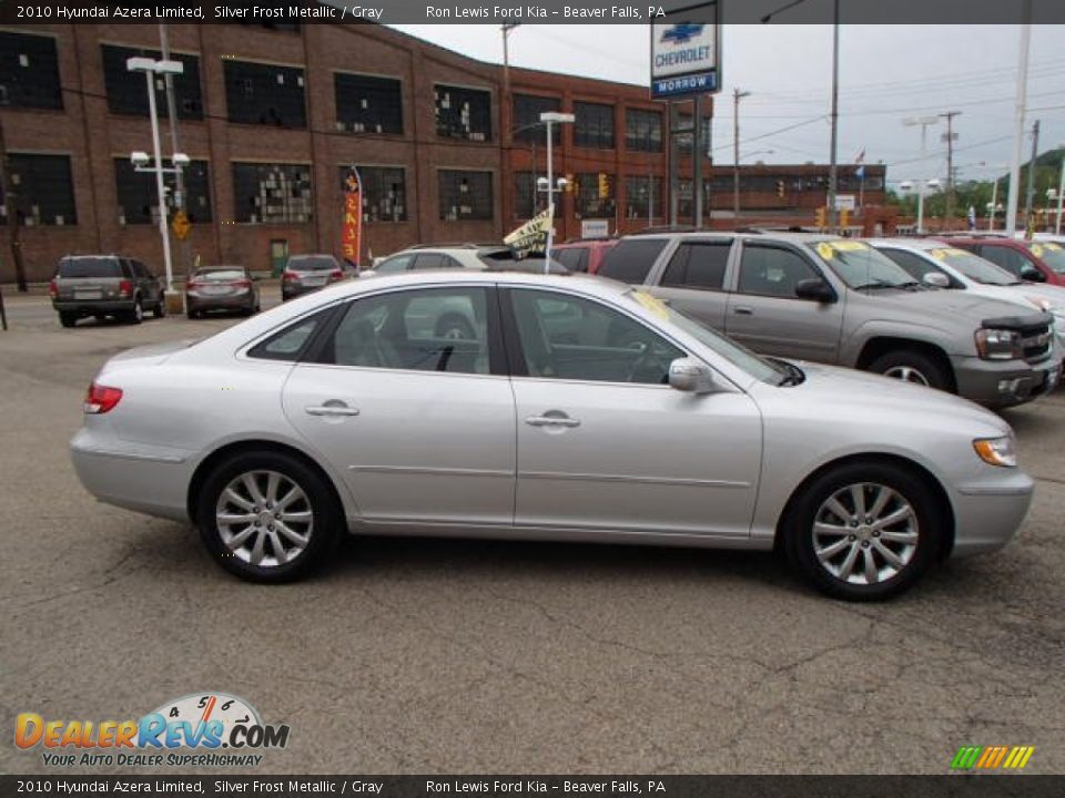 2010 Hyundai Azera Limited Silver Frost Metallic / Gray Photo #1