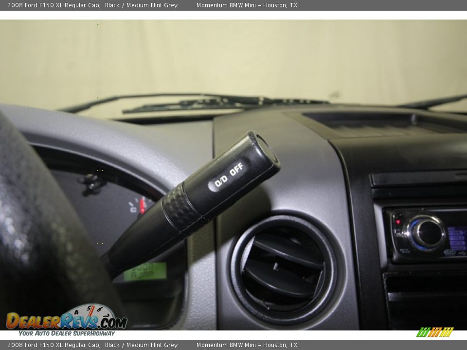 2008 Ford F150 XL Regular Cab Black / Medium Flint Grey Photo #20