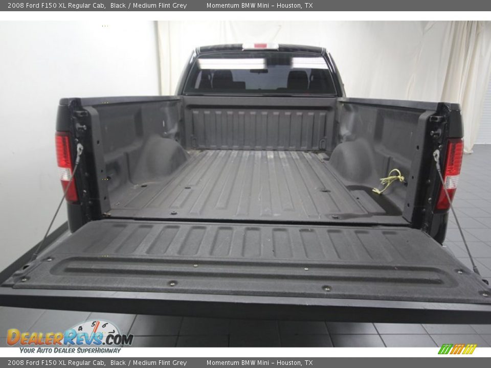 2008 Ford F150 XL Regular Cab Black / Medium Flint Grey Photo #22