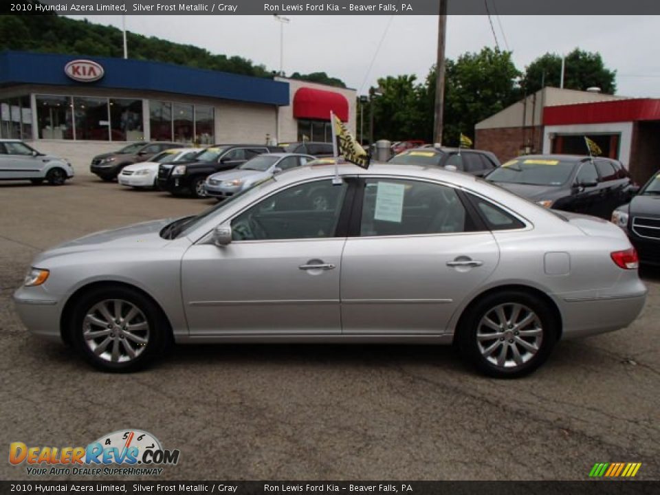 2010 Hyundai Azera Limited Silver Frost Metallic / Gray Photo #5