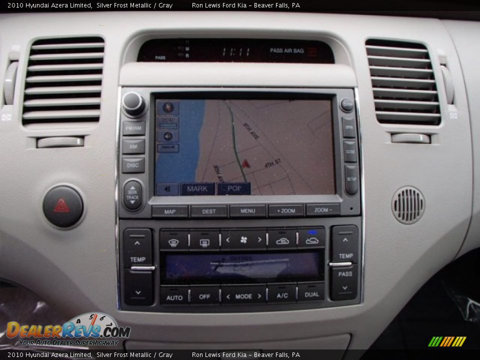 Navigation of 2010 Hyundai Azera Limited Photo #16