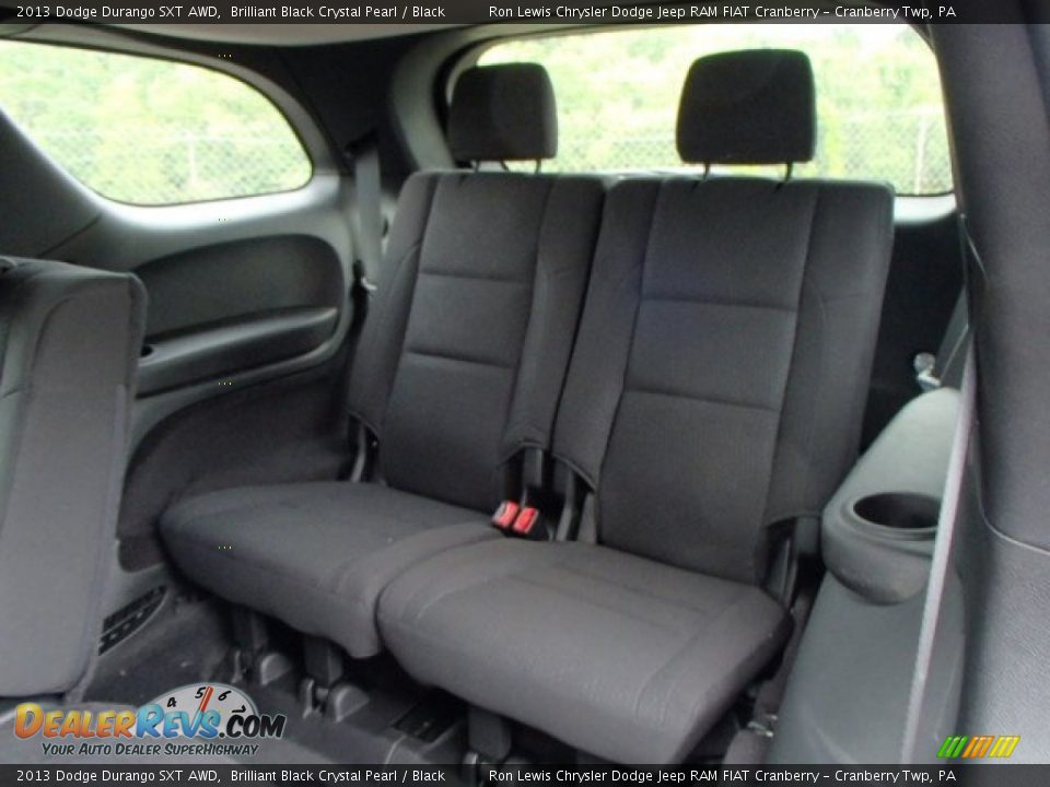 Rear Seat of 2013 Dodge Durango SXT AWD Photo #13