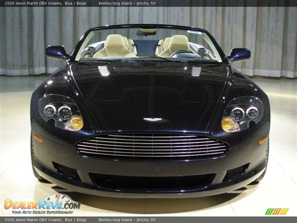 2006 Aston Martin DB9 Volante Blue / Beige Photo #4