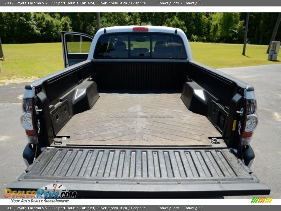 2012 Toyota Tacoma V6 TRD Sport Double Cab 4x4 Silver Streak Mica / Graphite Photo #16