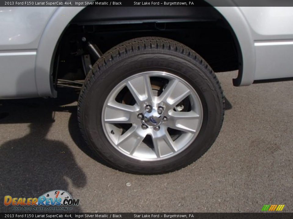 2013 Ford F150 Lariat SuperCab 4x4 Wheel Photo #9