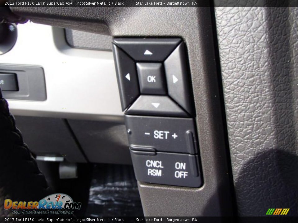 Controls of 2013 Ford F150 Lariat SuperCab 4x4 Photo #22