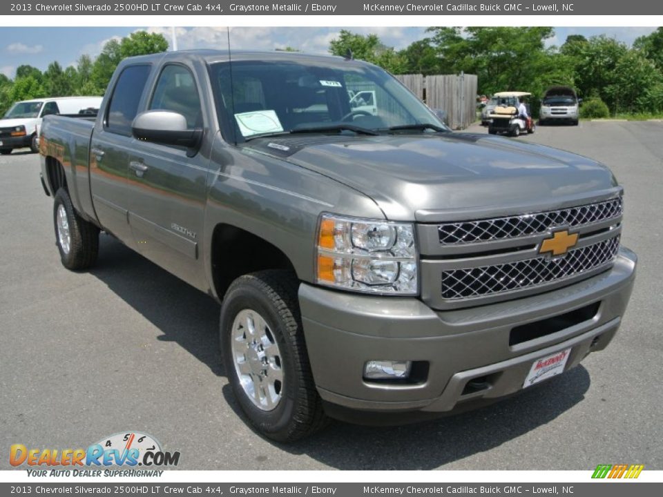 2013 Chevrolet Silverado 2500HD LT Crew Cab 4x4 Graystone Metallic / Ebony Photo #2