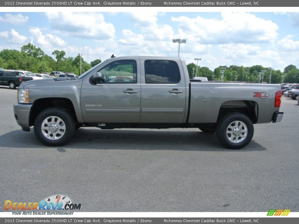 2013 Chevrolet Silverado 2500HD LT Crew Cab 4x4 Graystone Metallic / Ebony Photo #3