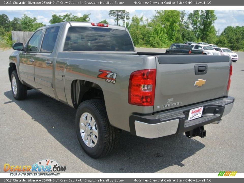 2013 Chevrolet Silverado 2500HD LT Crew Cab 4x4 Graystone Metallic / Ebony Photo #4