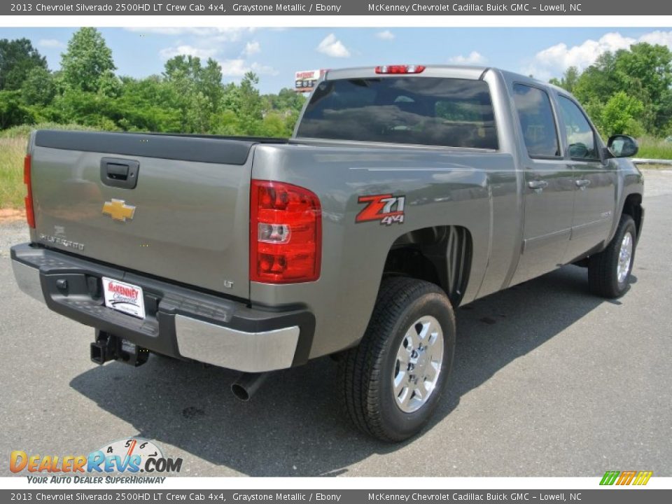 2013 Chevrolet Silverado 2500HD LT Crew Cab 4x4 Graystone Metallic / Ebony Photo #5