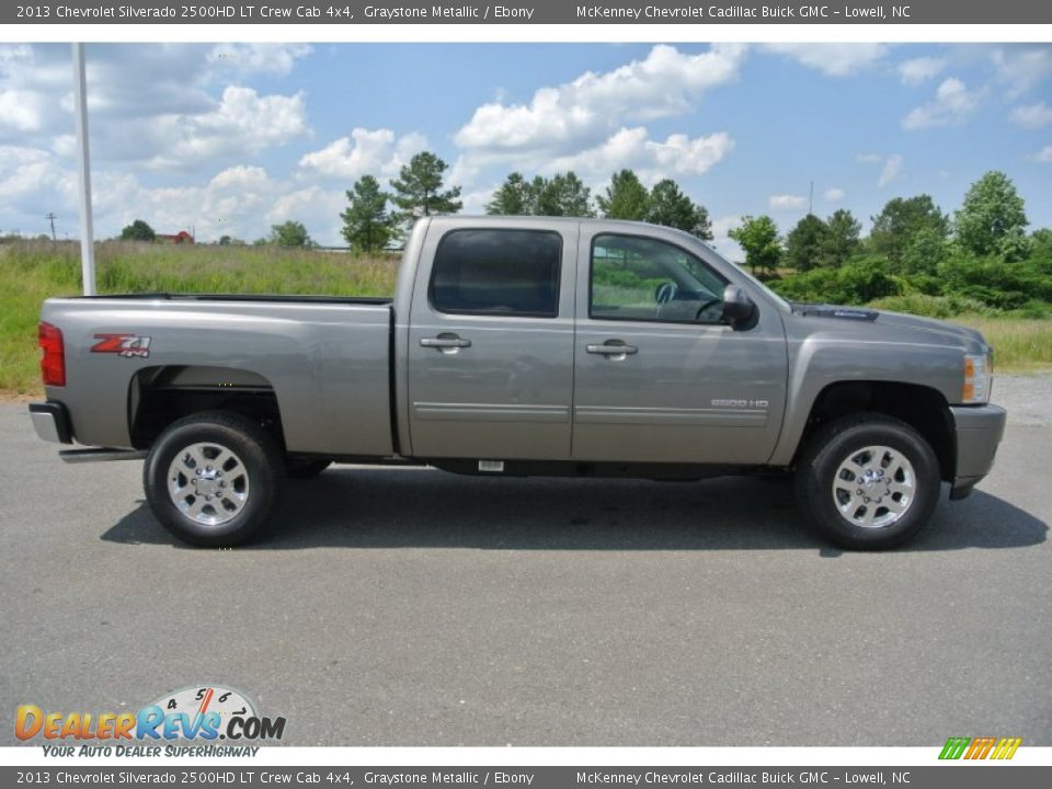 2013 Chevrolet Silverado 2500HD LT Crew Cab 4x4 Graystone Metallic / Ebony Photo #6