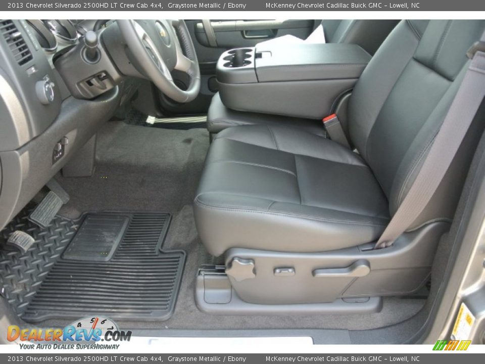 2013 Chevrolet Silverado 2500HD LT Crew Cab 4x4 Graystone Metallic / Ebony Photo #8