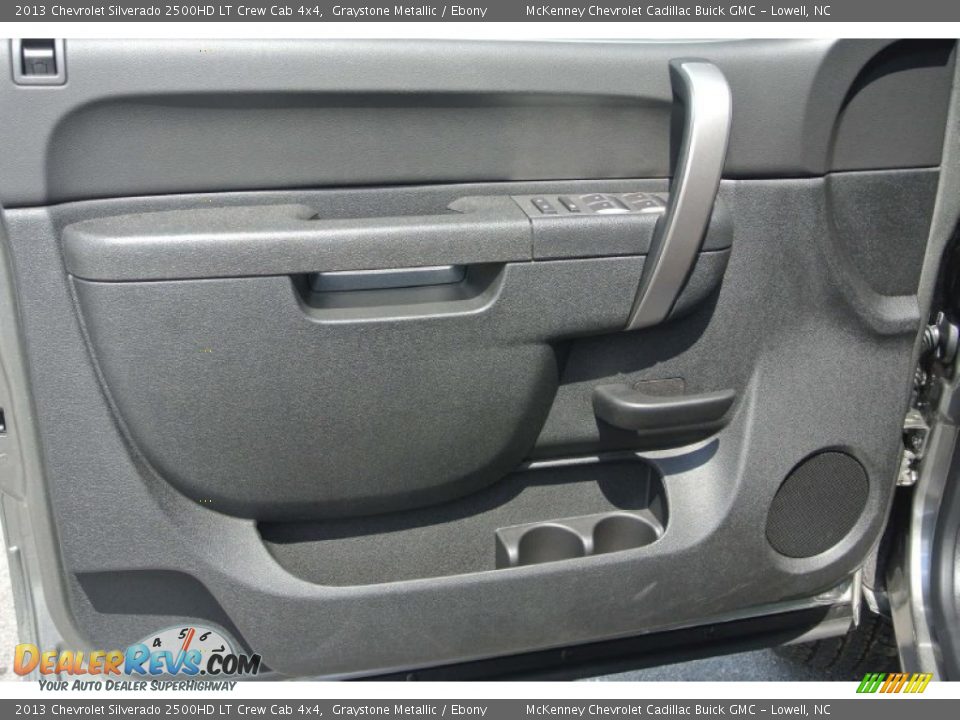 2013 Chevrolet Silverado 2500HD LT Crew Cab 4x4 Graystone Metallic / Ebony Photo #9