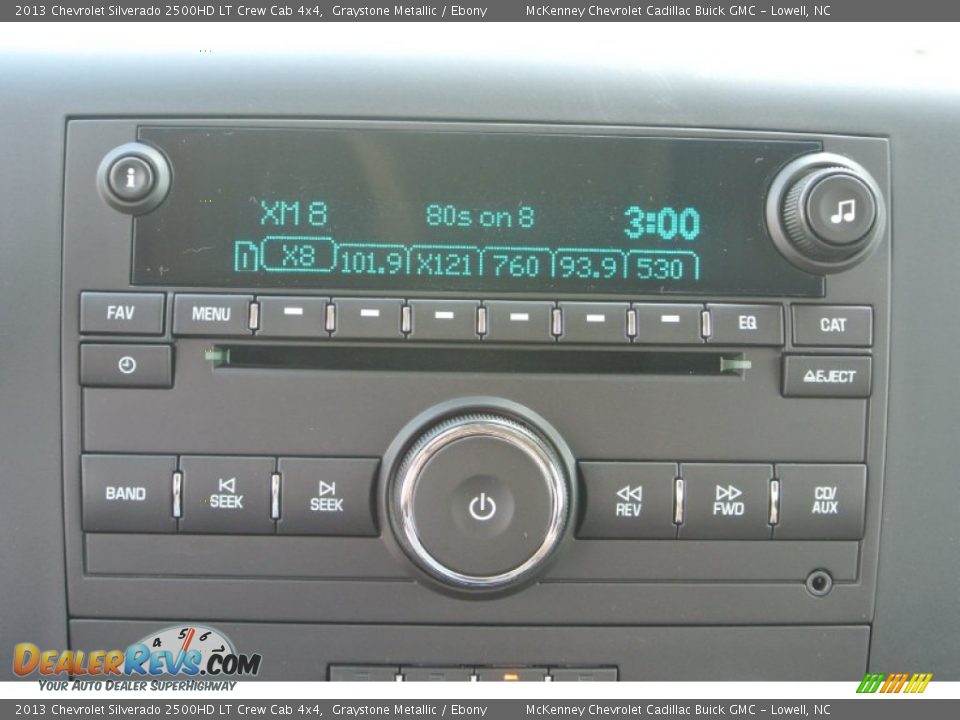 2013 Chevrolet Silverado 2500HD LT Crew Cab 4x4 Graystone Metallic / Ebony Photo #12
