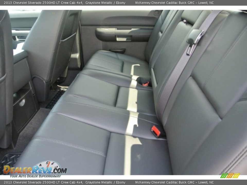 2013 Chevrolet Silverado 2500HD LT Crew Cab 4x4 Graystone Metallic / Ebony Photo #15