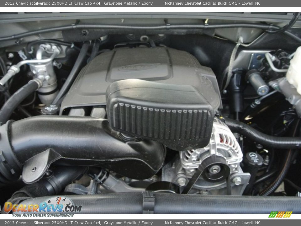 2013 Chevrolet Silverado 2500HD LT Crew Cab 4x4 Graystone Metallic / Ebony Photo #20
