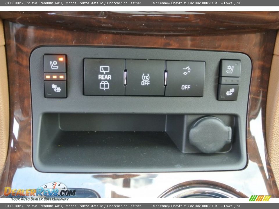 Controls of 2013 Buick Enclave Premium AWD Photo #13