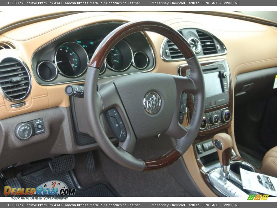 Dashboard of 2013 Buick Enclave Premium AWD Photo #24