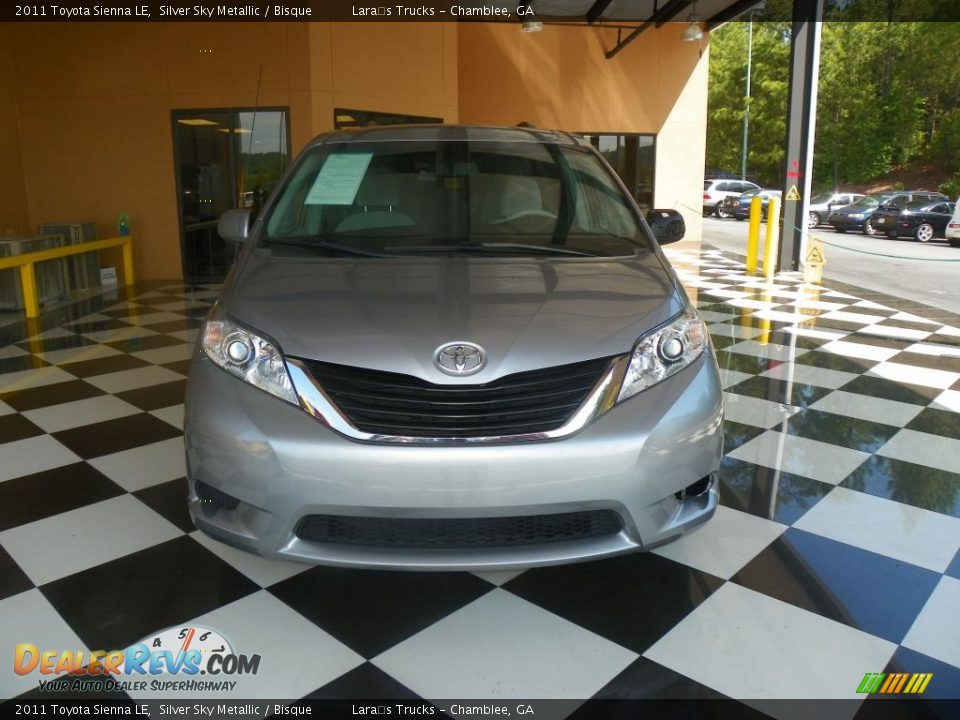 2011 Toyota Sienna LE Silver Sky Metallic / Bisque Photo #2