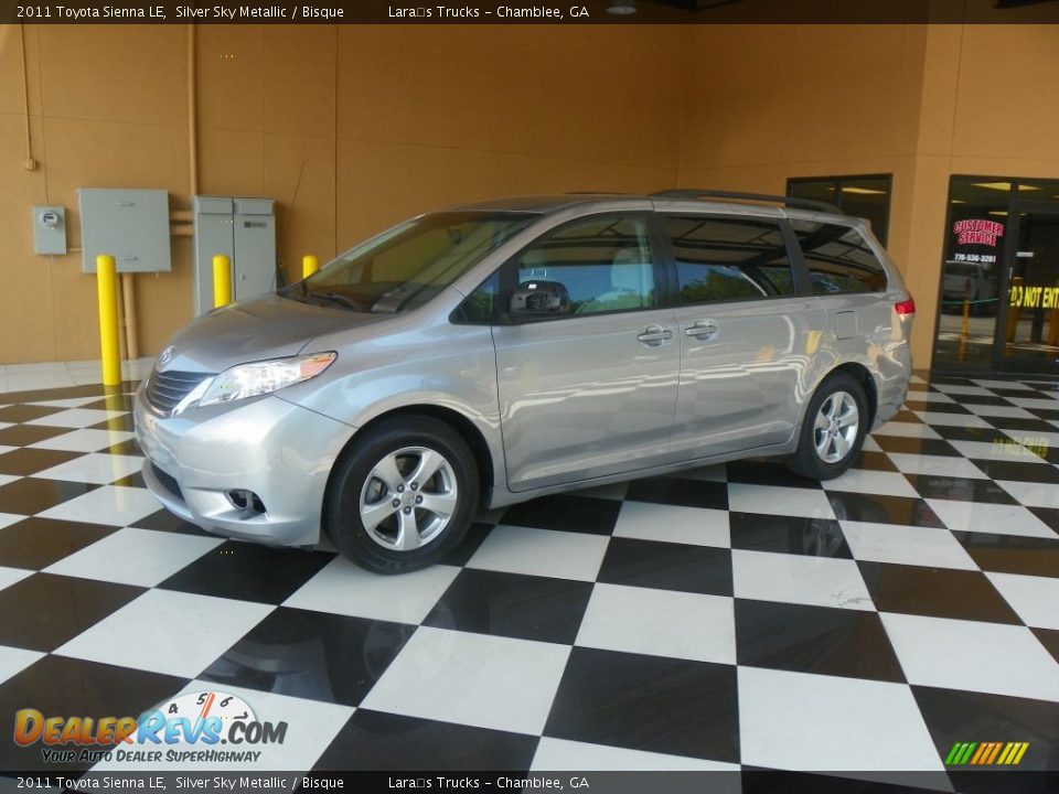 2011 Toyota Sienna LE Silver Sky Metallic / Bisque Photo #3