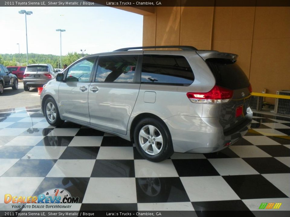 2011 Toyota Sienna LE Silver Sky Metallic / Bisque Photo #4