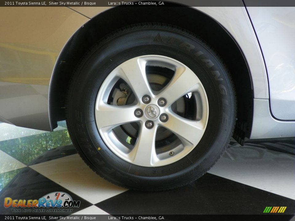 2011 Toyota Sienna LE Silver Sky Metallic / Bisque Photo #8