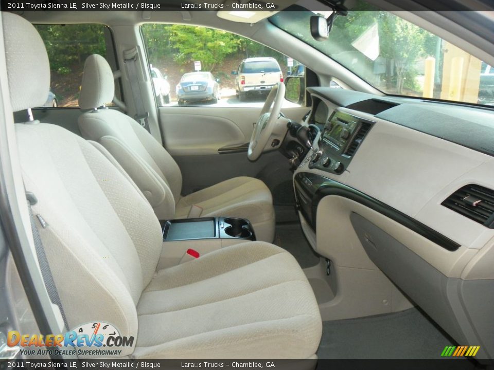 2011 Toyota Sienna LE Silver Sky Metallic / Bisque Photo #9