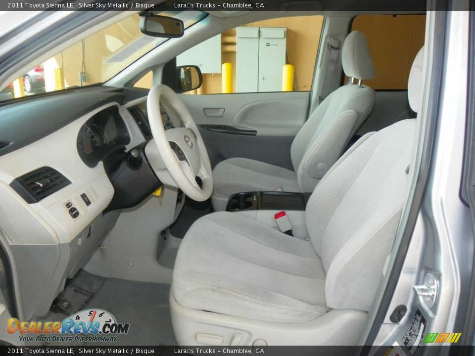 2011 Toyota Sienna LE Silver Sky Metallic / Bisque Photo #12