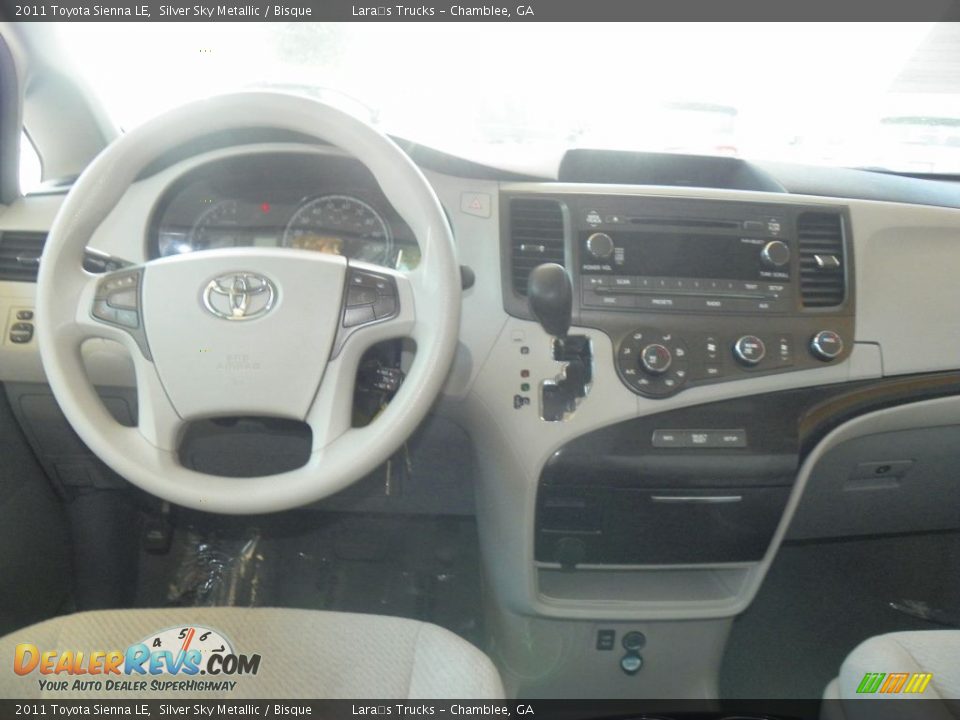 2011 Toyota Sienna LE Silver Sky Metallic / Bisque Photo #15