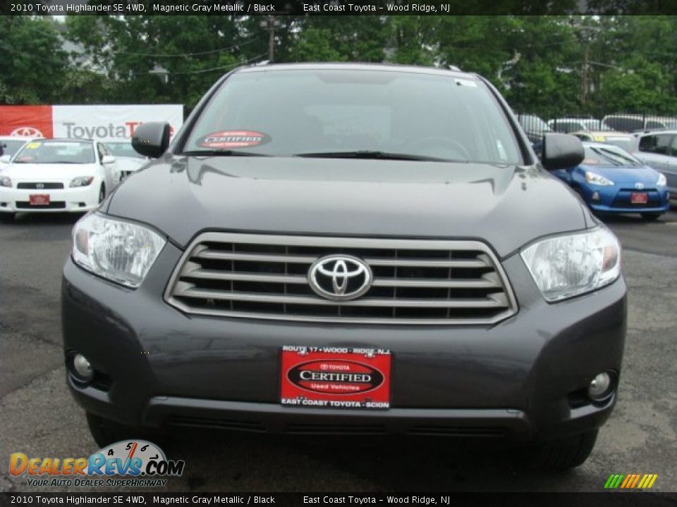 2010 Toyota Highlander SE 4WD Magnetic Gray Metallic / Black Photo #2
