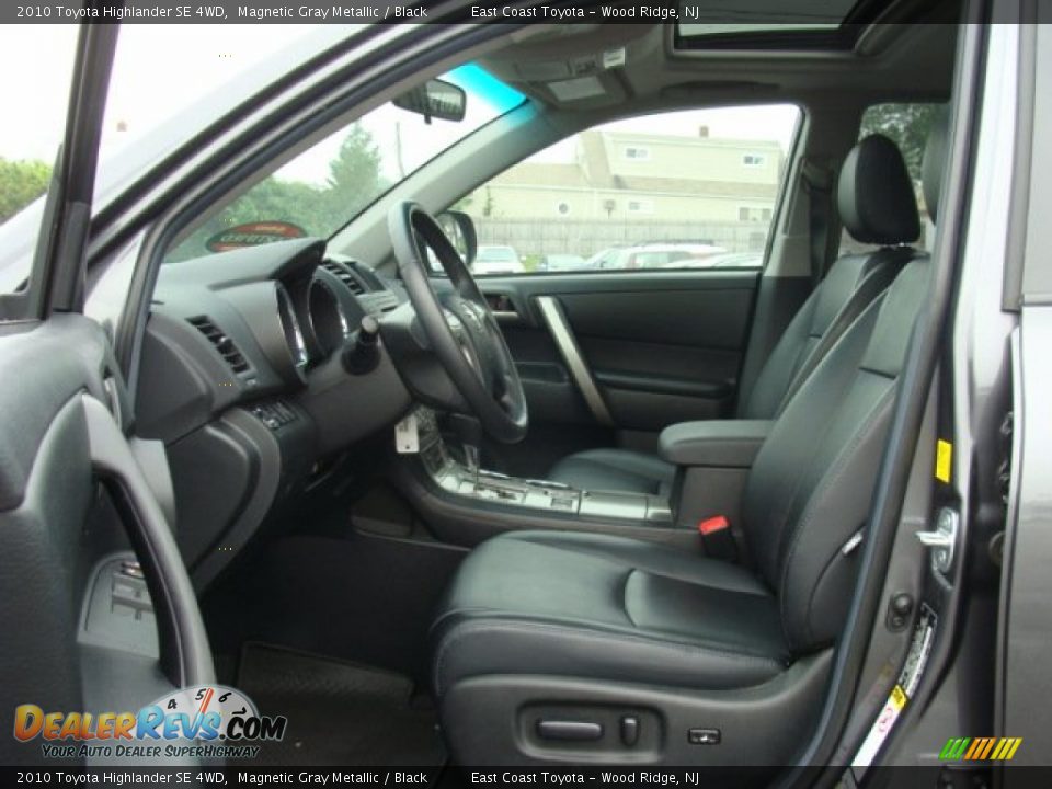 2010 Toyota Highlander SE 4WD Magnetic Gray Metallic / Black Photo #7