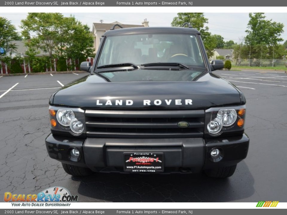 2003 Land Rover Discovery SE Java Black / Alpaca Beige Photo #2