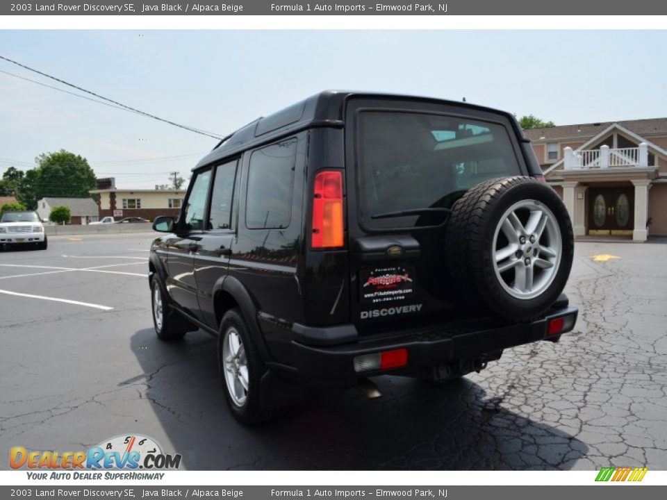 2003 Land Rover Discovery SE Java Black / Alpaca Beige Photo #5