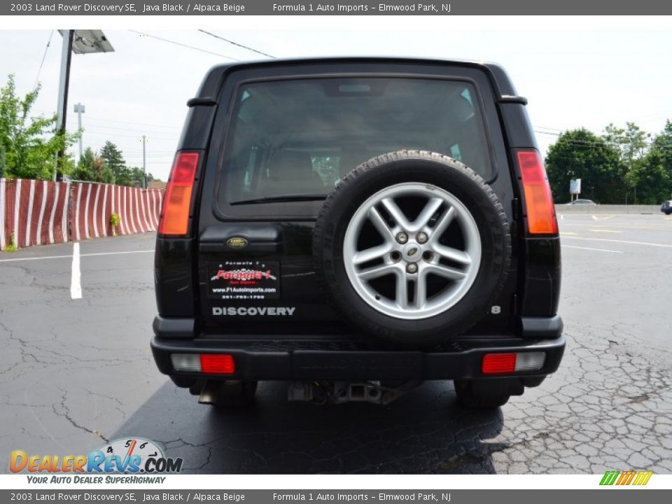 2003 Land Rover Discovery SE Java Black / Alpaca Beige Photo #6