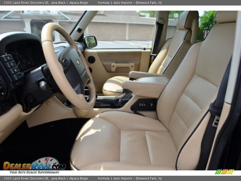 Alpaca Beige Interior - 2003 Land Rover Discovery SE Photo #10