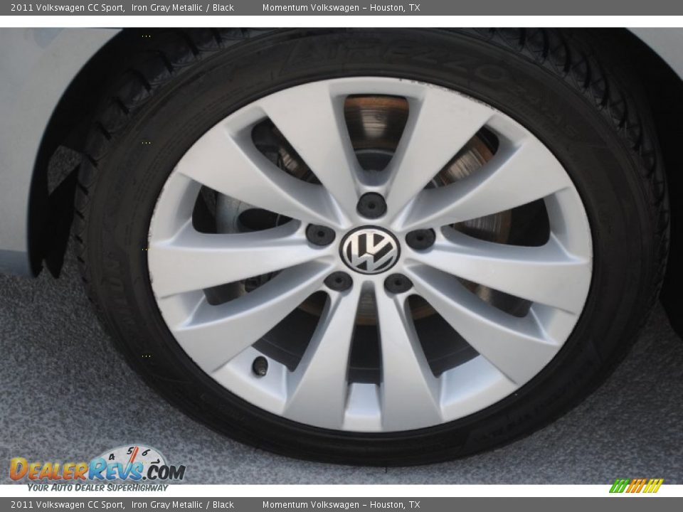 2011 Volkswagen CC Sport Iron Gray Metallic / Black Photo #4
