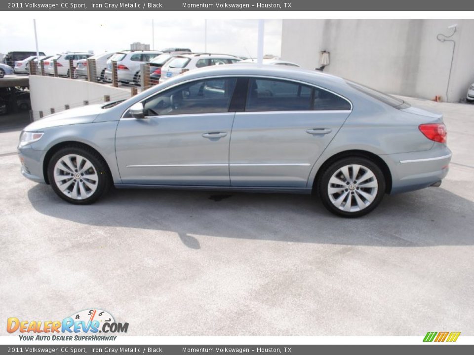 2011 Volkswagen CC Sport Iron Gray Metallic / Black Photo #5