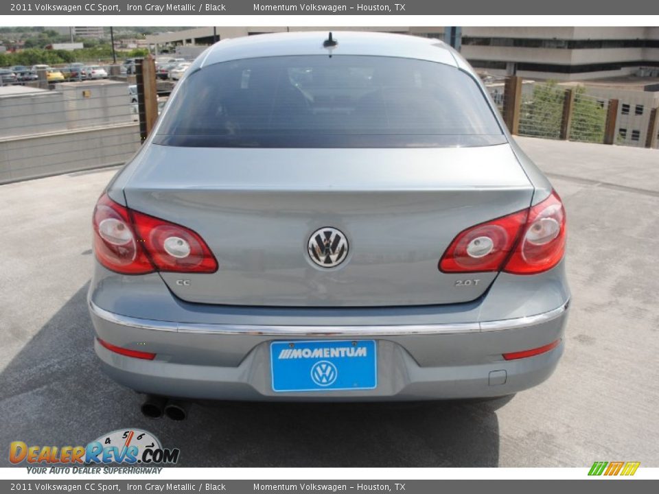 2011 Volkswagen CC Sport Iron Gray Metallic / Black Photo #8