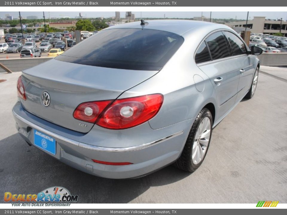 2011 Volkswagen CC Sport Iron Gray Metallic / Black Photo #9