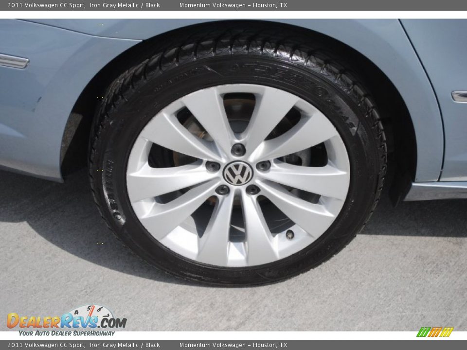 2011 Volkswagen CC Sport Iron Gray Metallic / Black Photo #11