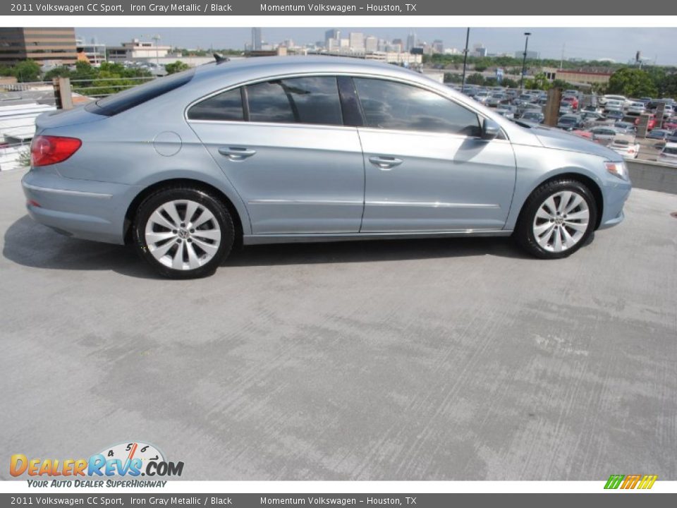 2011 Volkswagen CC Sport Iron Gray Metallic / Black Photo #12