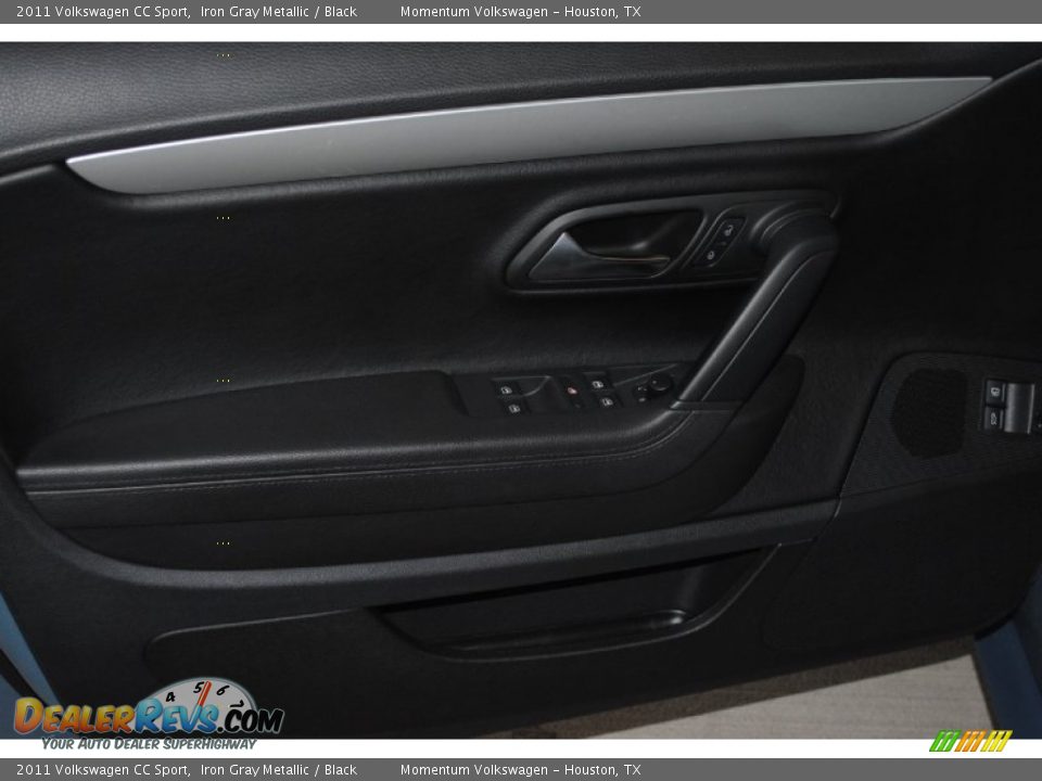 2011 Volkswagen CC Sport Iron Gray Metallic / Black Photo #14