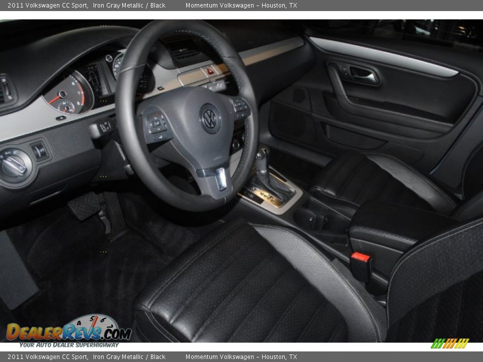 2011 Volkswagen CC Sport Iron Gray Metallic / Black Photo #15